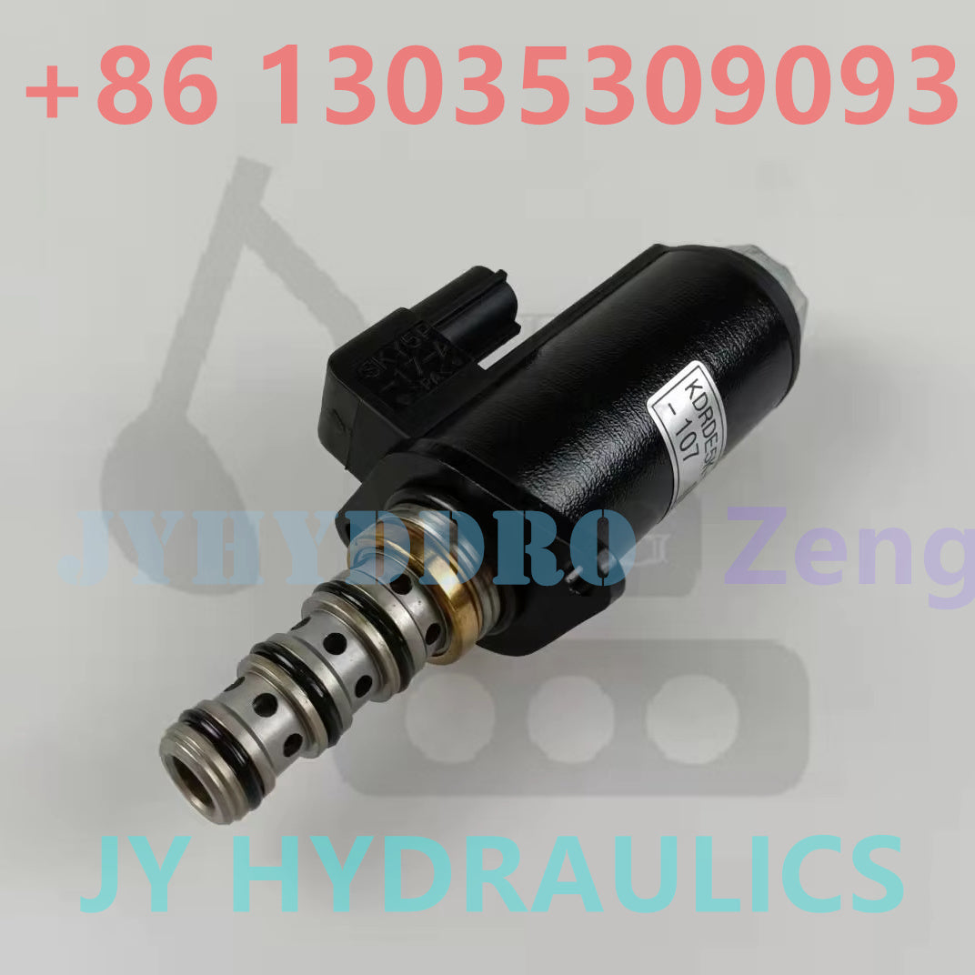High quality new YN35V00005F1 KDRDE5K-31/30C50-107 hydraulic pump magnetic value for SK200-6E excavator spare parts for sale