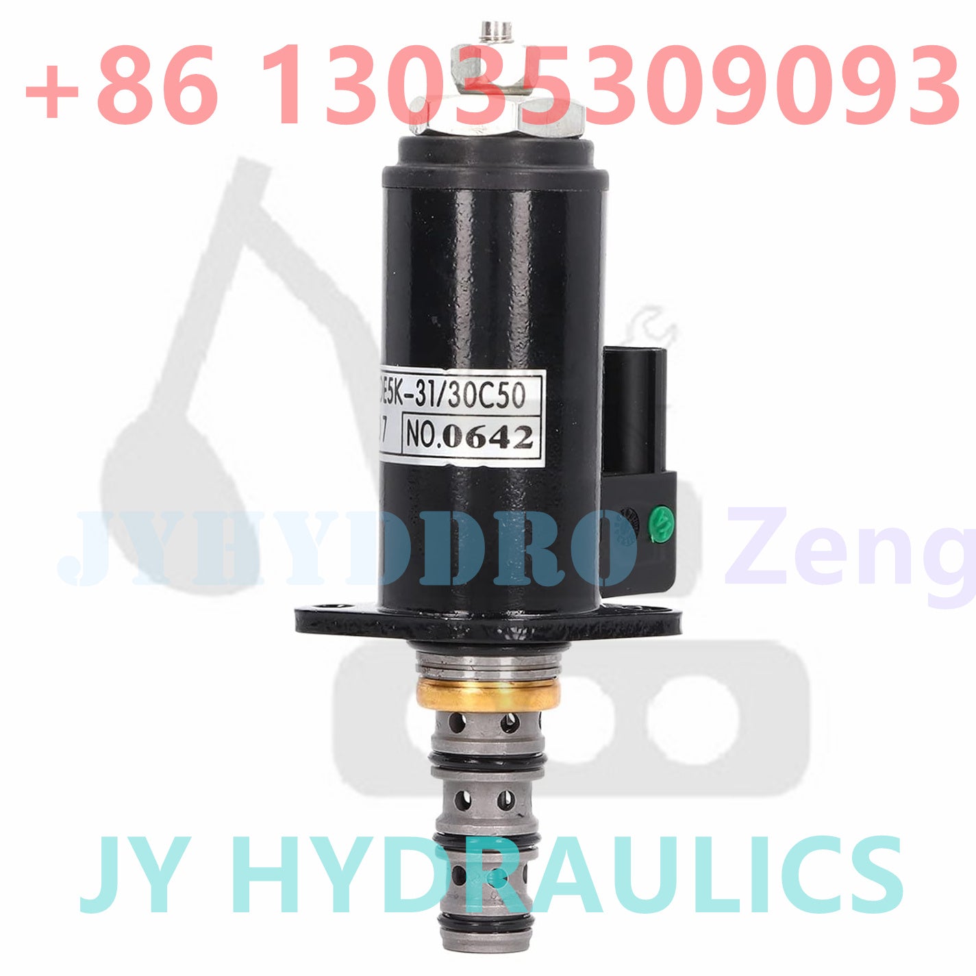 KOBELCO YB35V00005F1 KWE5K-20/G24D12A SOLENOID VALVE