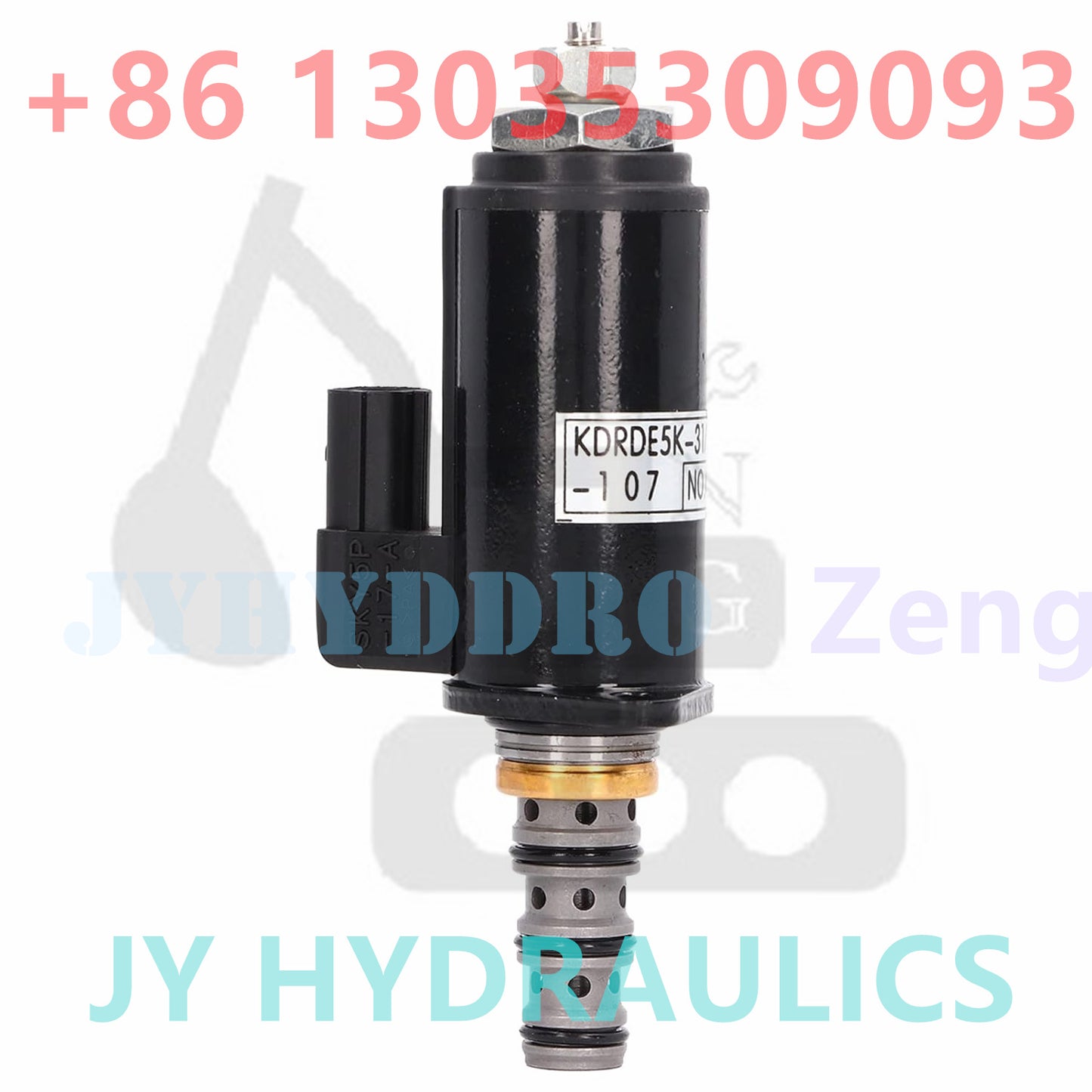 KOBELCO YB35V00005F1 KWE5K-20/G24D12A SOLENOID VALVE