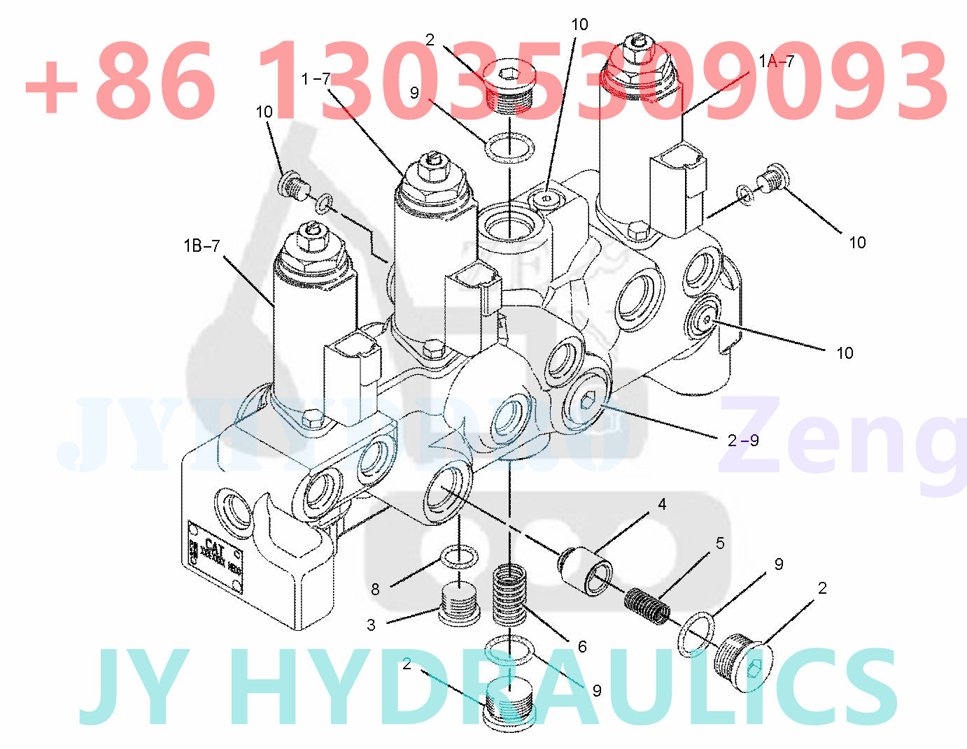 CATERPILLAR 457-9878 KWE5K-60/G24DB30/CT SOLENOID