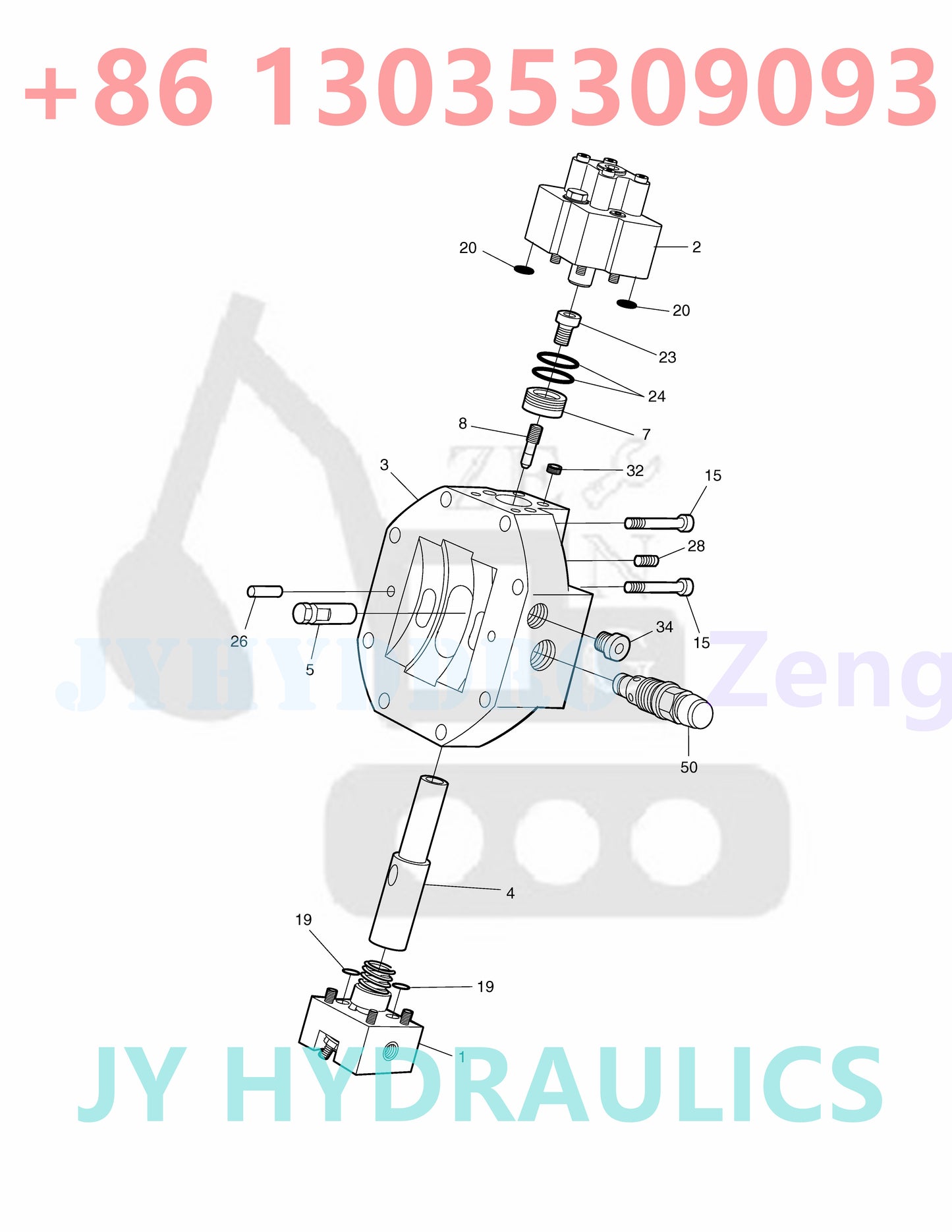 DOOSAN DX210W WHEEL EXCAVATOR K1005191 170403-00075 TRAVEL MOTOR ROTARY GROUP AND SPARE PARTS
