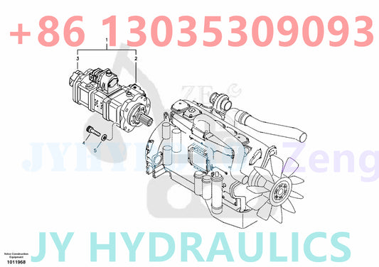 VOLVO EC330B EC360B EXCAVATOR VOE14500380 VOE14512271  VOE14516492 VOE14516492 VOE14520050 HEAVY PUMP PARTS