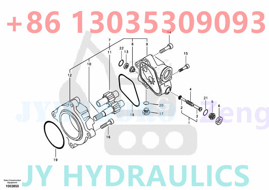VOLVO SA8230-08830 HEAVY GEAR PUMP