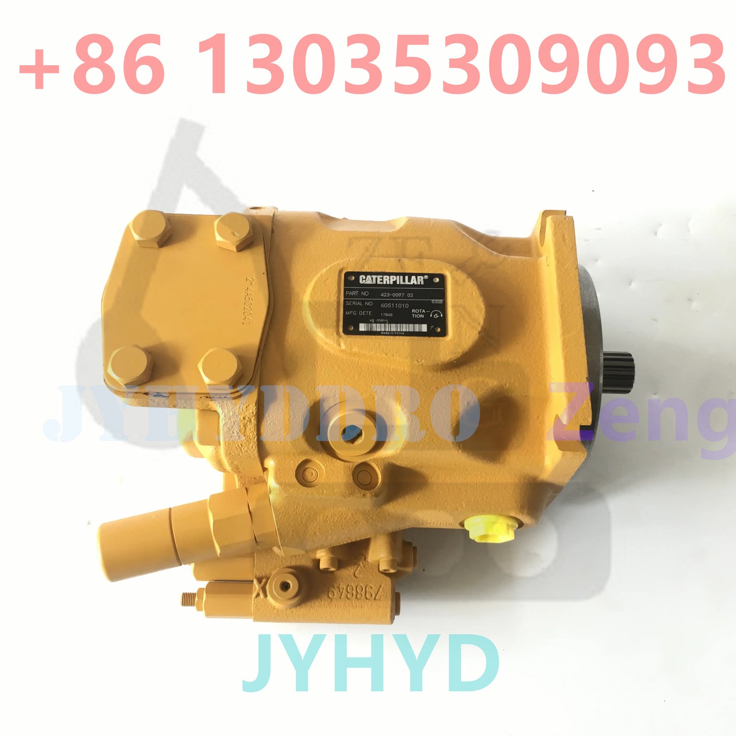 CATERPILLAR 423-0097 HYDRAULIC MAIN PUMP GP