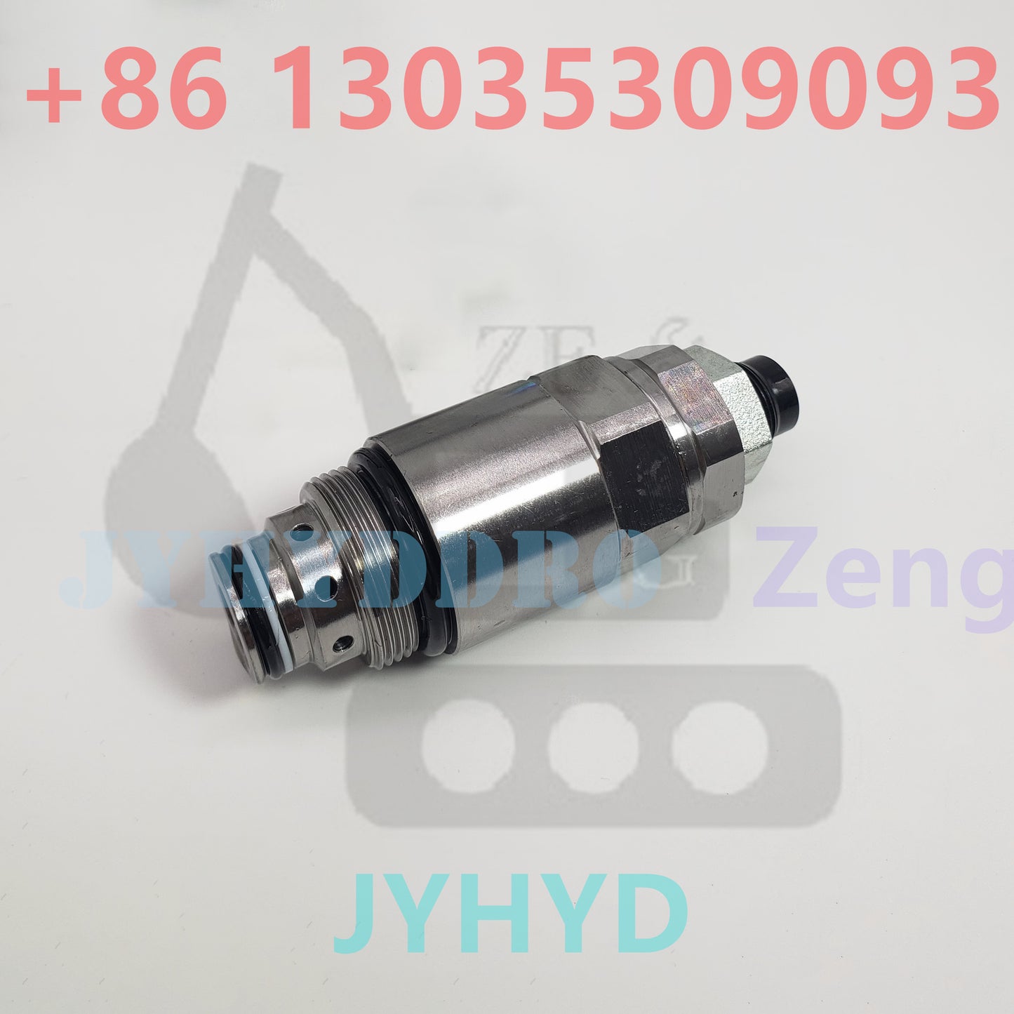 Hyundai R80-7 R80-8 R110-7 R140 R215-7 R215-9 R225-7 R225-9 EXCAVATOR 31Q4-17750 Relief Valve