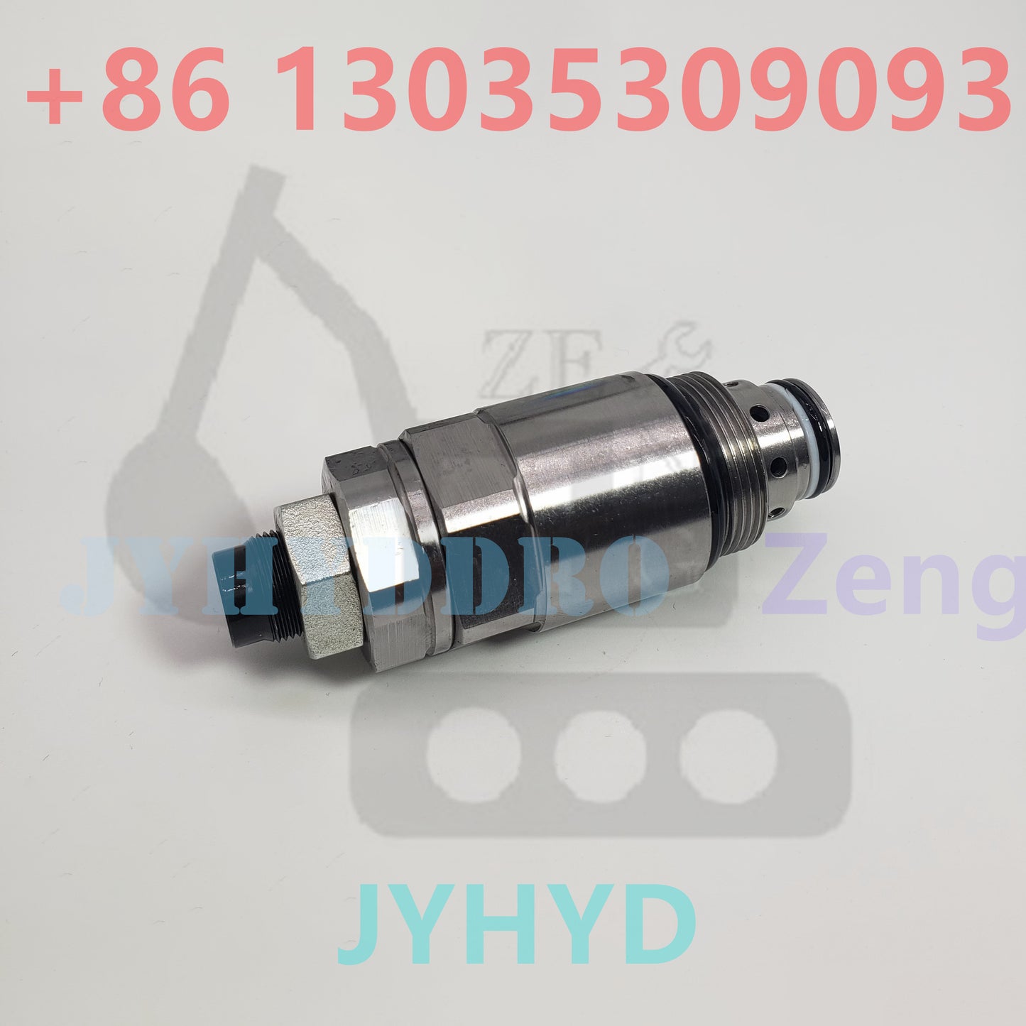 Hyundai R80-7 R80-8 R110-7 R140 R215-7 R215-9 R225-7 R225-9 EXCAVATOR 31Q4-17750 Relief Valve