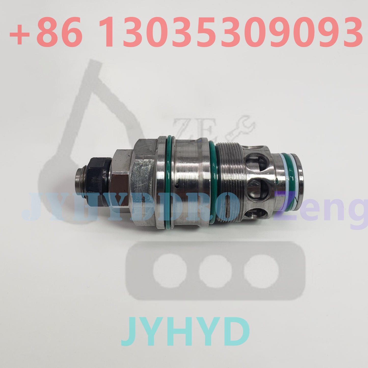 HYUNDAI R210W-7 R215W-7 EXCAVATOR FINAL DRIVE TRAVEL MOTOR 410127-00356A 410127-00365 RELIEF VALVE