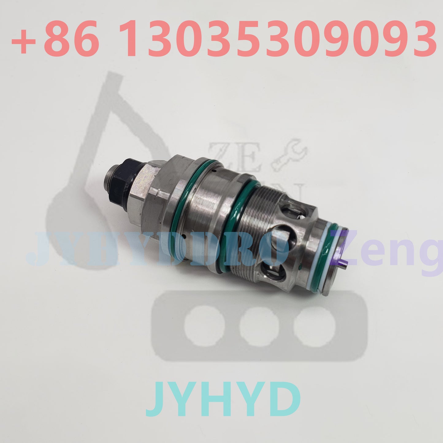 HYUNDAI R210W-7 R215W-7 EXCAVATOR FINAL DRIVE TRAVEL MOTOR 410127-00356A 410127-00365 RELIEF VALVE