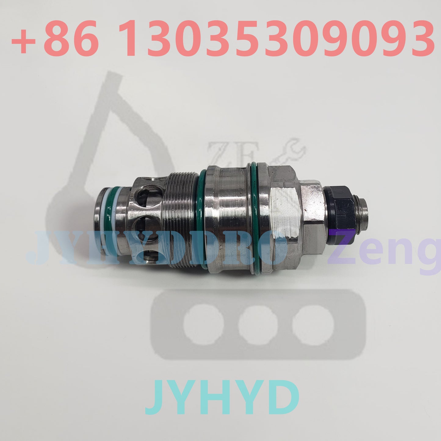 HYUNDAI R210W-7 R215W-7 EXCAVATOR FINAL DRIVE TRAVEL MOTOR 410127-00356A 410127-00365 RELIEF VALVE