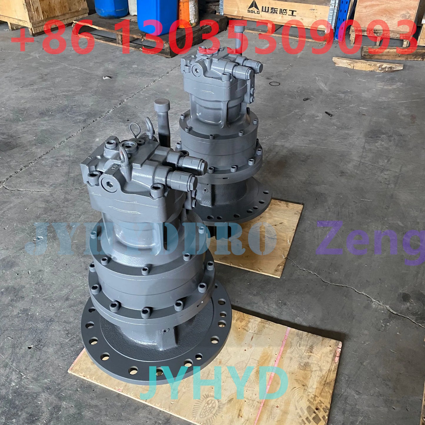 HITACHI 9180778 SWING MOTOR ASSY&SWING REDUCTION GEARBOX DEVICE FOR ZX450 EXCAVATOR