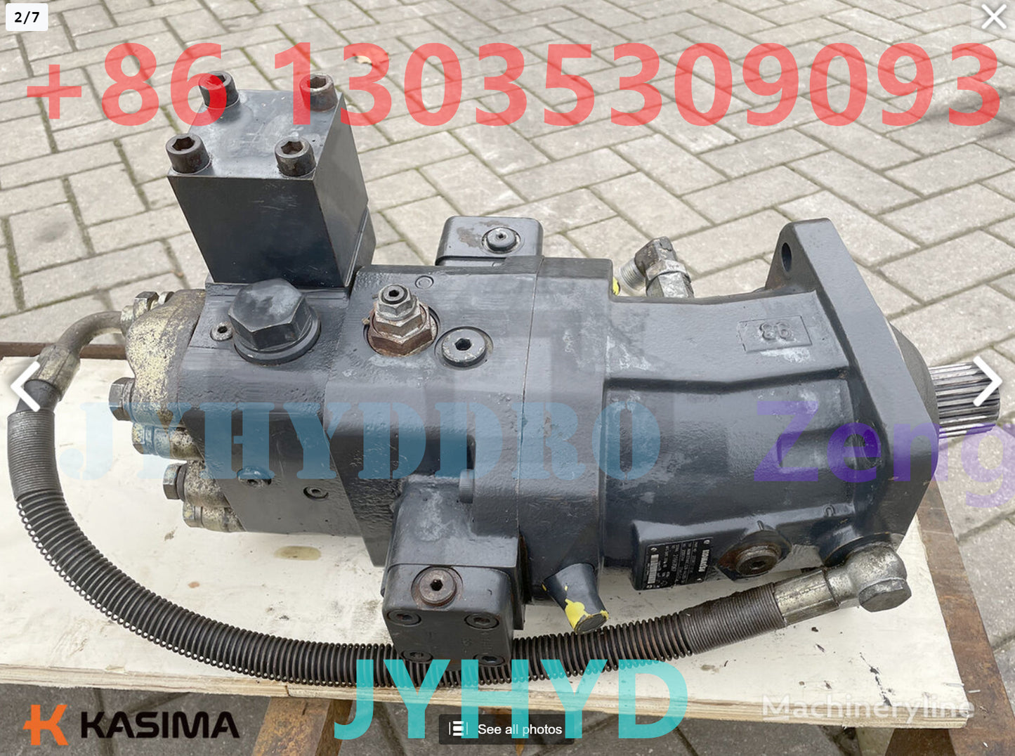 KOMATSU PW160-7K PW160-7 PW160-7E0 EXCAVATOR 20G-60-31101 TRAVEL MOTOR