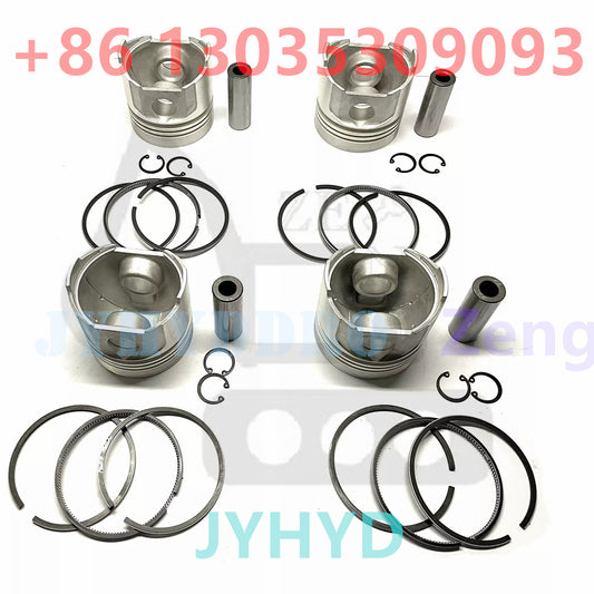 Engine Rebuild Kit, Major Overhaul For Kubota Bobcat V1702 V1702B 743 733