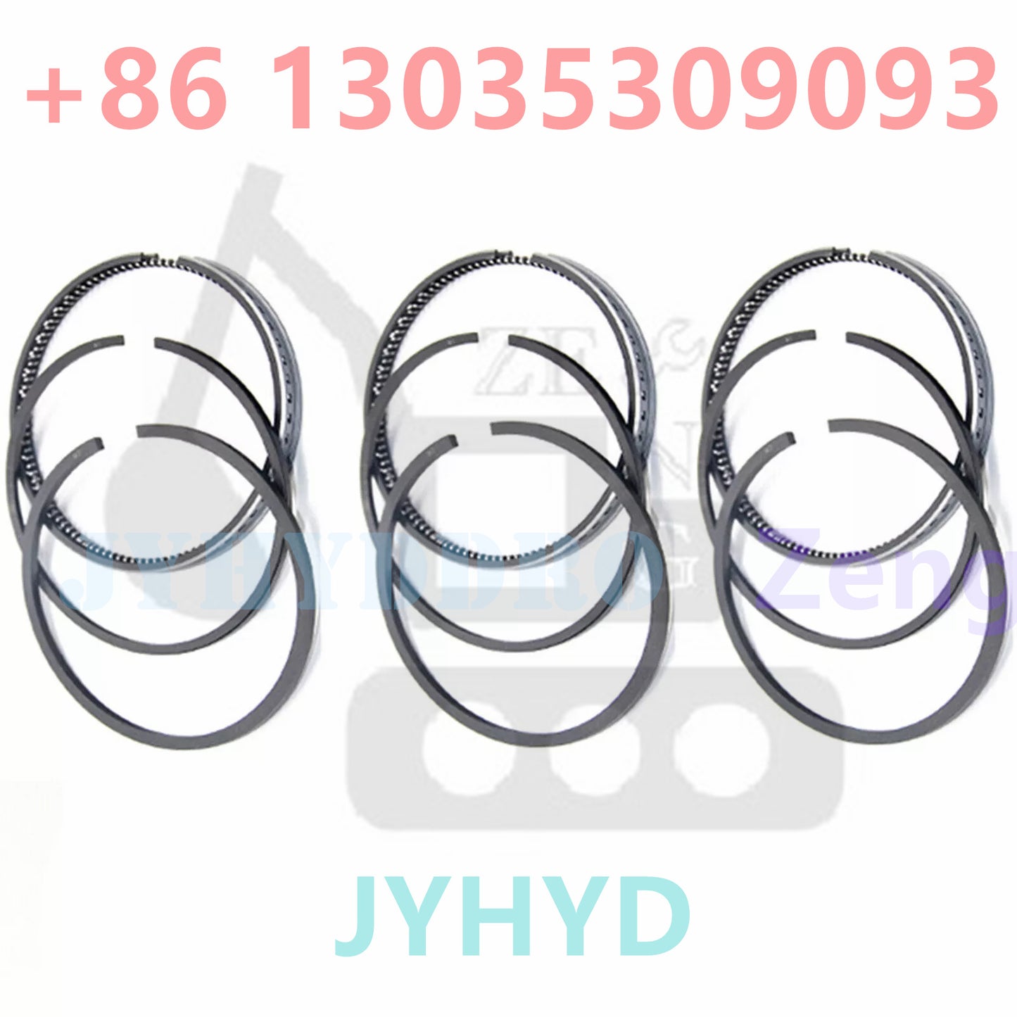 Engine Rebuild Kit Major Overhaul for Kubota D722 Engine 3 Cylinder