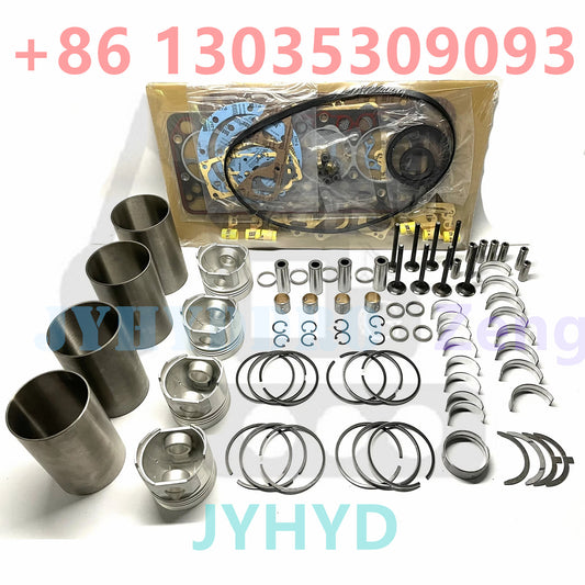 Engine Rebuild Kit, Major Overhaul for Kubota V1505 V1505D V1505T 4 Cylinder