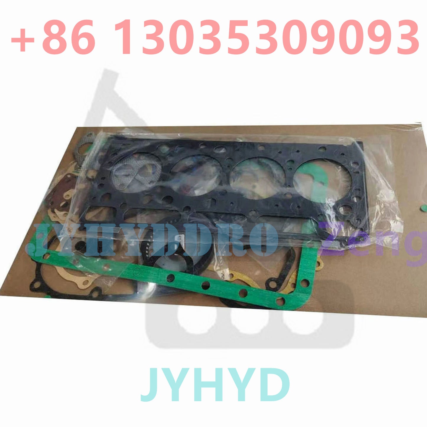 Full Gasket Kit with Head Gasket for Yanmar 4TNB82 Engine Excavator Tractor