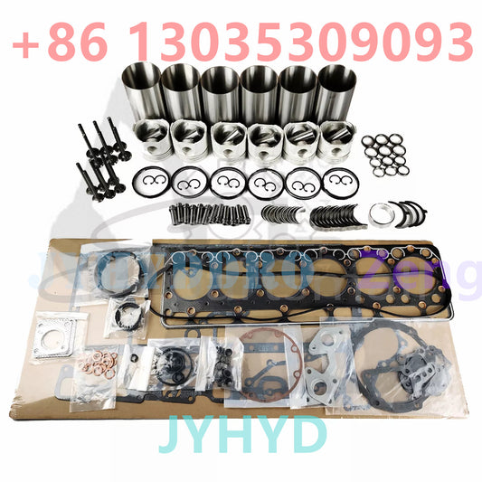 6BT Overhaul Rebuild Kit For Cummins 5.9L 12V Engne DODGE RAM PICKUP with gasket