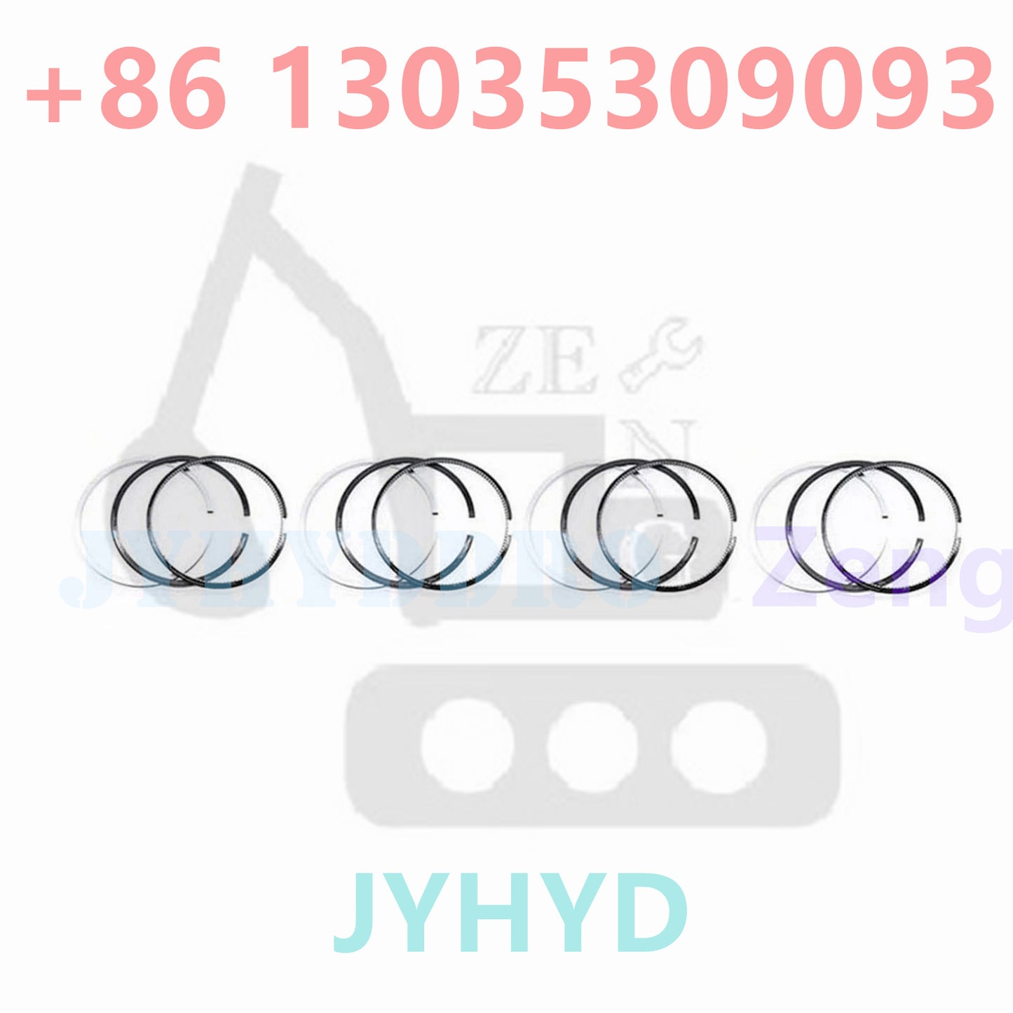 4TNE88 4D88E-3B 4D88E-1FD Piston Ring for Yanmar Komatsu Engine