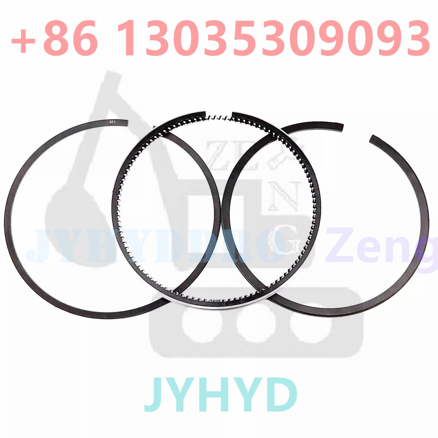 Piston Ring ME997318 3.0Hx2.0x4.0mm for Mitsubishi 4D32 3.6L Engine