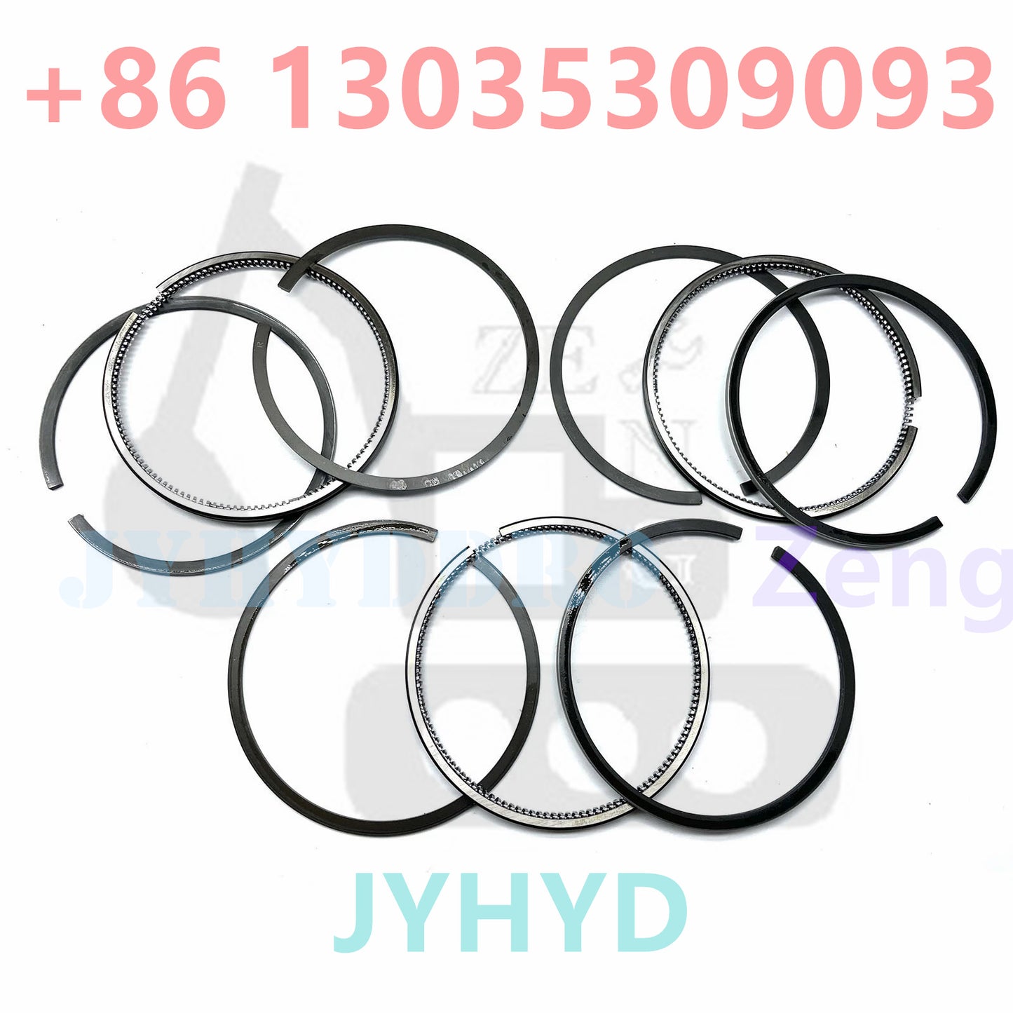 ENGINE FULL SET RE-RING KIT for Yanmar 3TNV84HT-BJFM engine