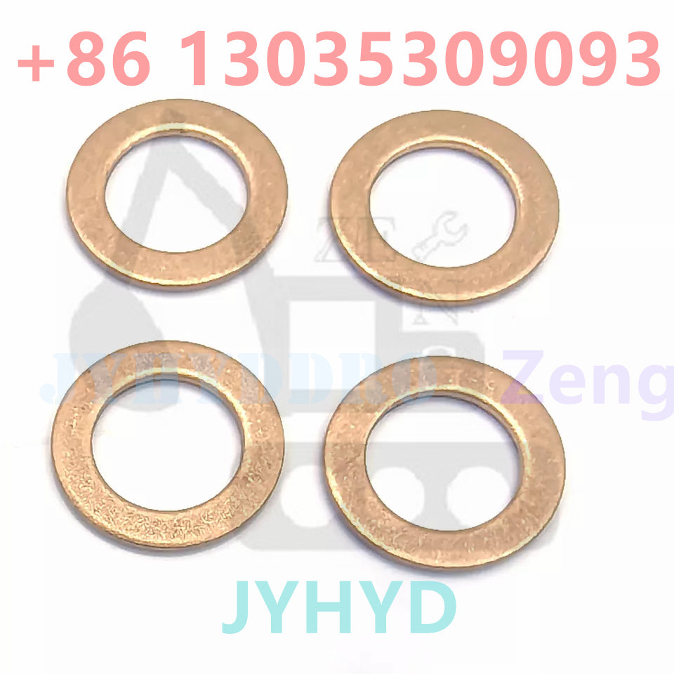 Copper Sealing Ring, 131426200 Injector Washer For Perkins 404C 404D N844L