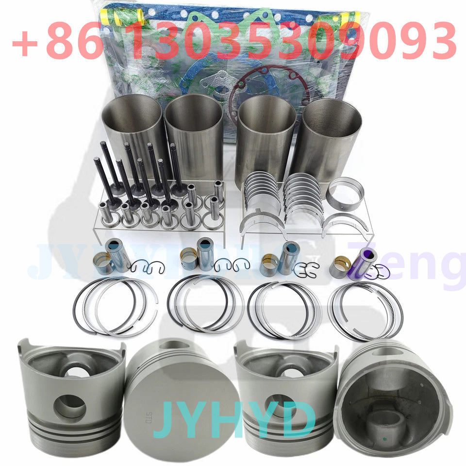 V1702 Overhaul Rebuild Kit for Kubota Excavator Bobcat Skid Steer V1702B Engine