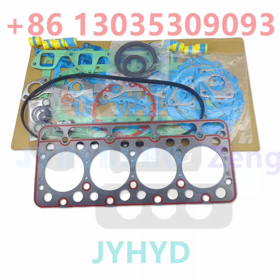 V1702 Overhaul Rebuild Kit for Kubota Excavator Bobcat Skid Steer V1702B Engine