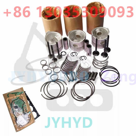 Rebuild Kit for Mitsubishi S3L Engine MAHINDRA 2015 4WD, 2015 HST Tractor