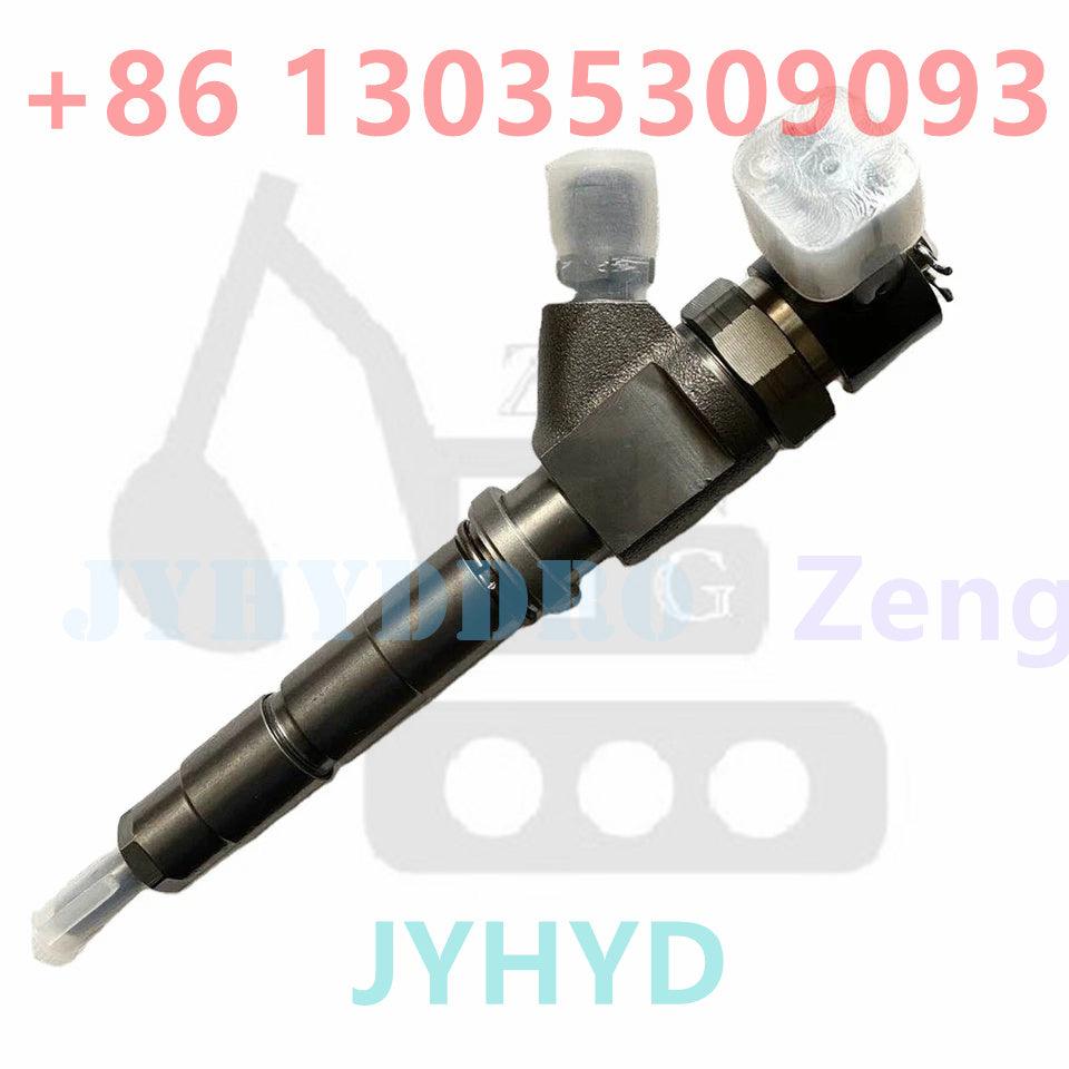 4X 0445120126 Common Rail Injector For Mitsubishi D04FR Kobelco SK140-8 SK200-8