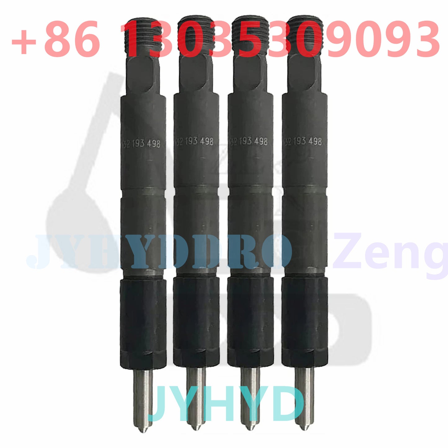 4X Fuel Injector 0432193498 02112994 for Deutz BFM1013 Engine KHD