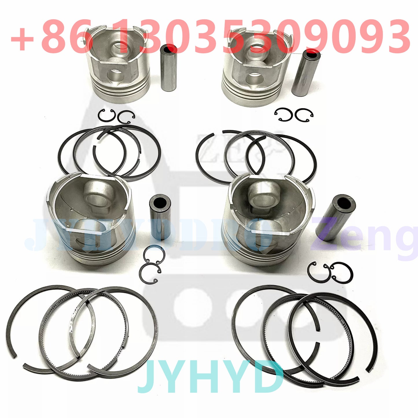 Engine Rebuild Kit, Major Overhaul for Isuzu C201 Thermo King SB-I SB1 SB-II SB2