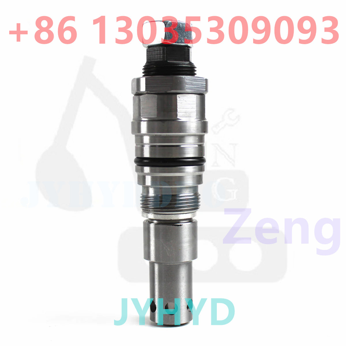 Hitachi 0719308 Relief Valve for John Deere EX300-5 EX300LC-5M