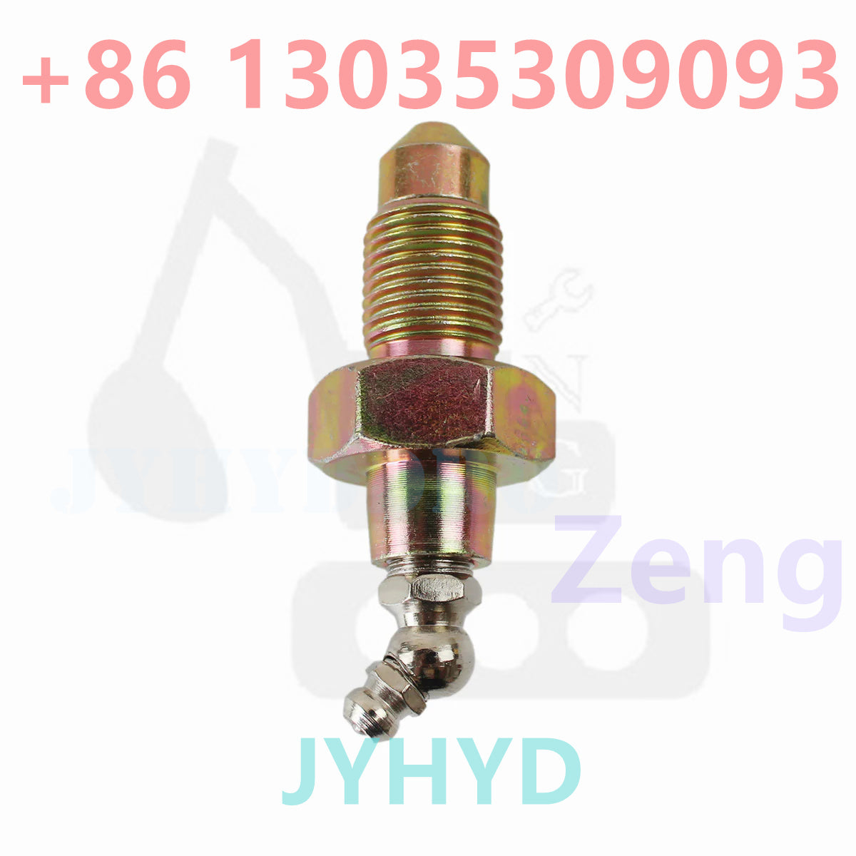 4255055R Track Adjuster Grease Valve for Hitachi John Deere 350GLC