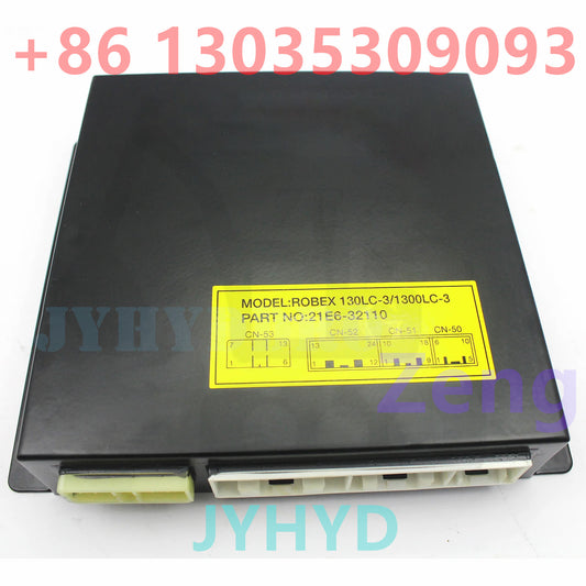 Hyundai R130LC-3 Excavator 21E6-32110 CPU Controller Control Box