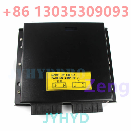 Hyundai R140-7 R140LC-7 EXCAVATOR 21N4-33101 CPU Controller Unit
