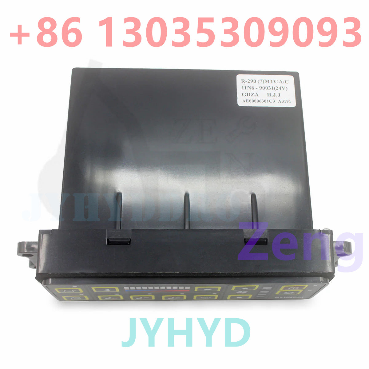 Hyundai Robex RX215-7 RX215-7C Excavator 11N6-90031 AC Control Panel