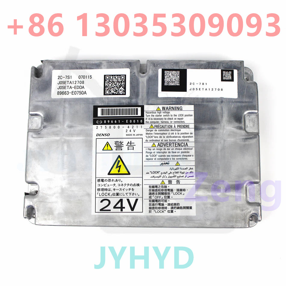 Kobelco SK200-8 SK210-8 Excavator Engine CPU YN02P00042F1 Controller