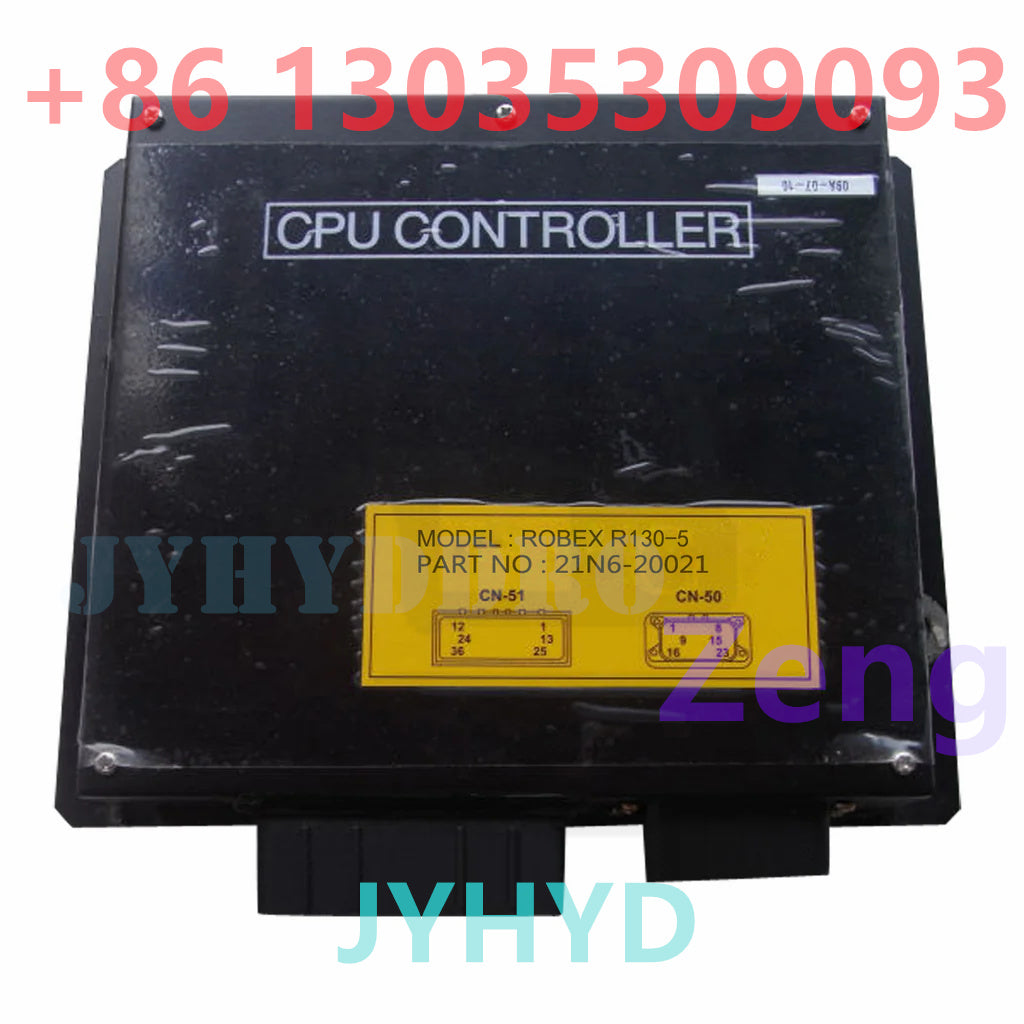 Hyundai Robex R130-5 Excavator 21N6-20021 CPU Controller