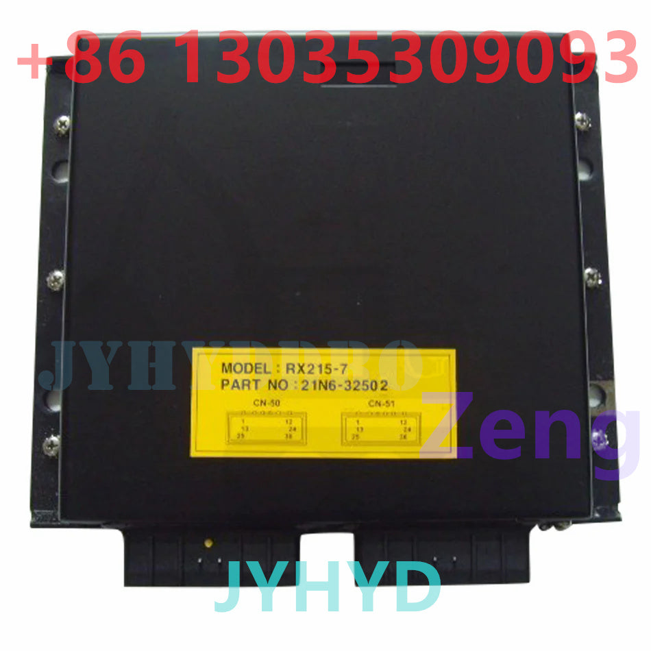 Hyundai Robex RX215-7 Excavator 21N6-32502  ECU Control Panel