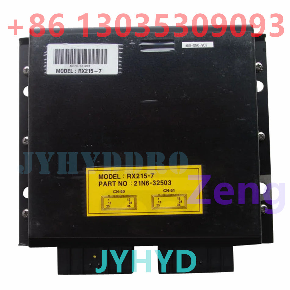Hyundai Robex RX215-7 Excavator 21N6-32503 ECU Computer Board