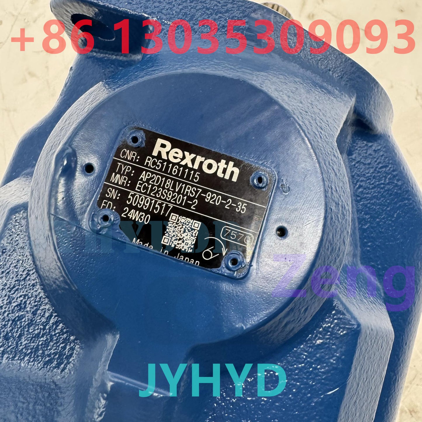 KUBOTA U30-5 EXCAVATOR AP2D18 HYDRAULIC PUMP