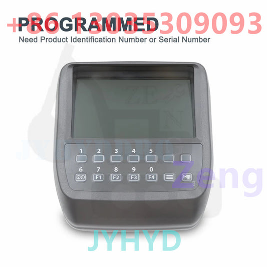 4646400 Monitor Display Panel for John Deere Hitachi 120D 160DLC 240DLC 200DLC 350DLC Excavators