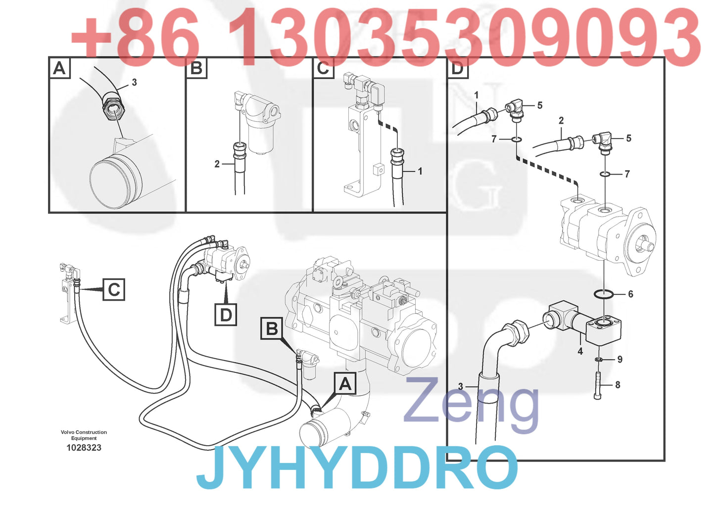 VOE14543168 GEAR PUMP