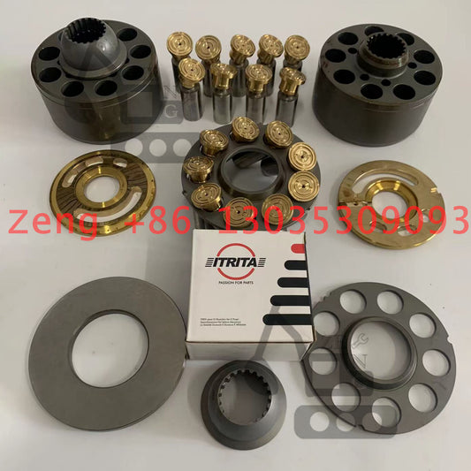 Kawasaki K7V63 hydraulic pump rotory group and spare parts for Kobelco SK135-8 SK135-9 SK140-8，Sany SY115-9 SY135-8 SY135-9，Sumitomo SH130 SH160 excavator