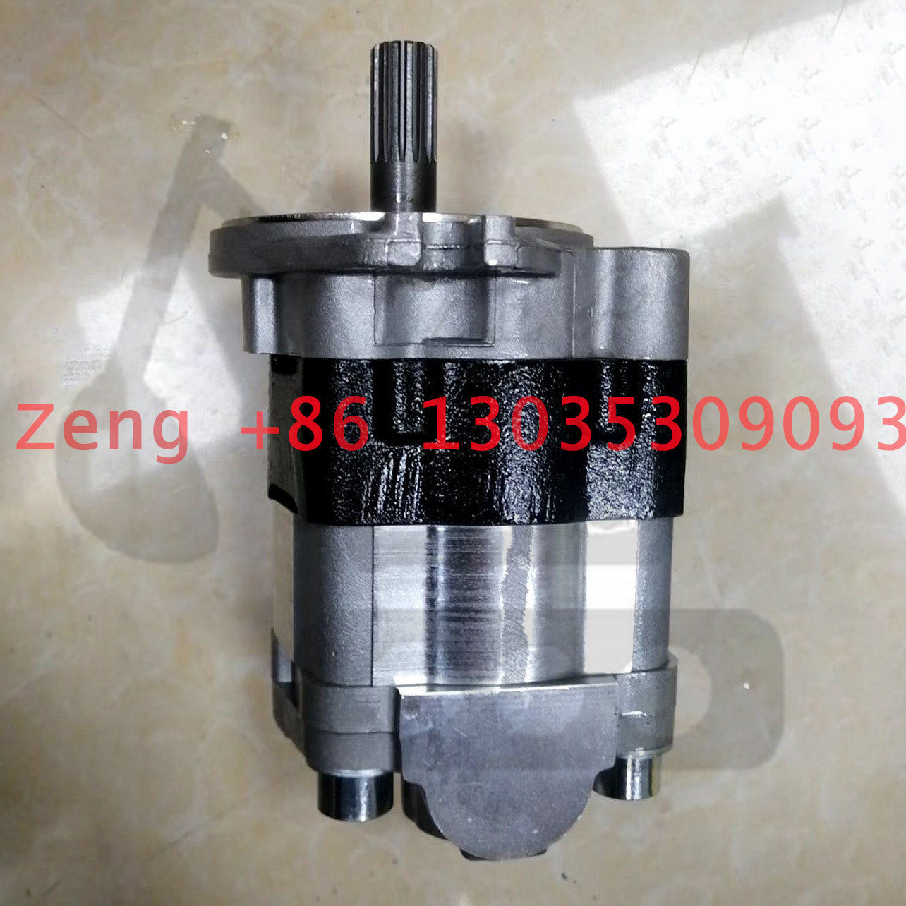 KAYABA PSVD2-27E hydraulic pump 2 stage gear pump pilot pump