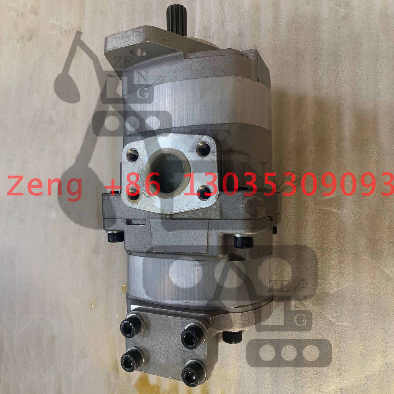 PC80 705-52-20050 hydraulic pump gear pump pilot pump