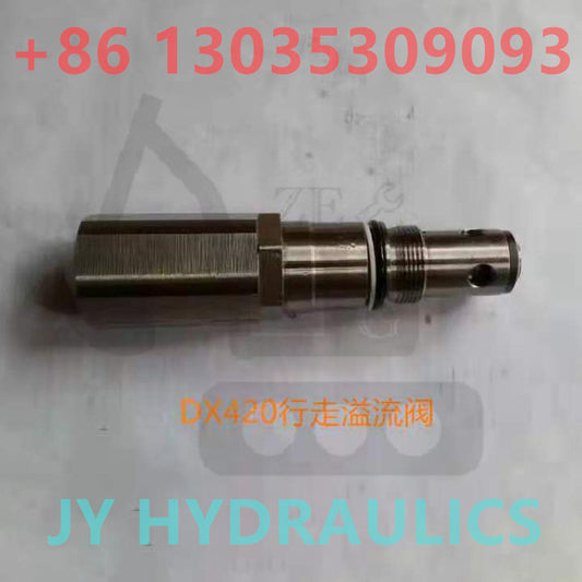 DOOSAN DX420 EXCAVATOR TRAVEL MOTOR RELIEF VALVE