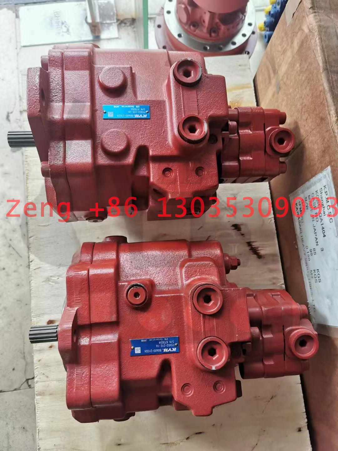 kayaba psvd2-27e original hydraulic pump