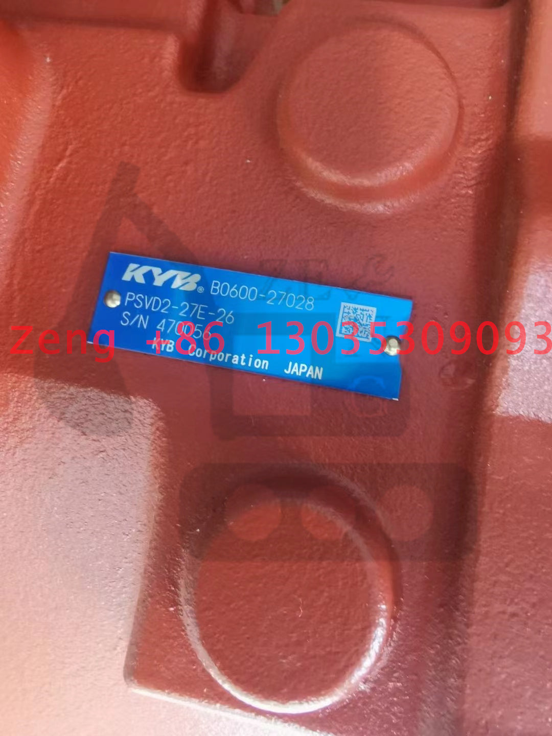 kayaba psvd2-27e original hydraulic pump