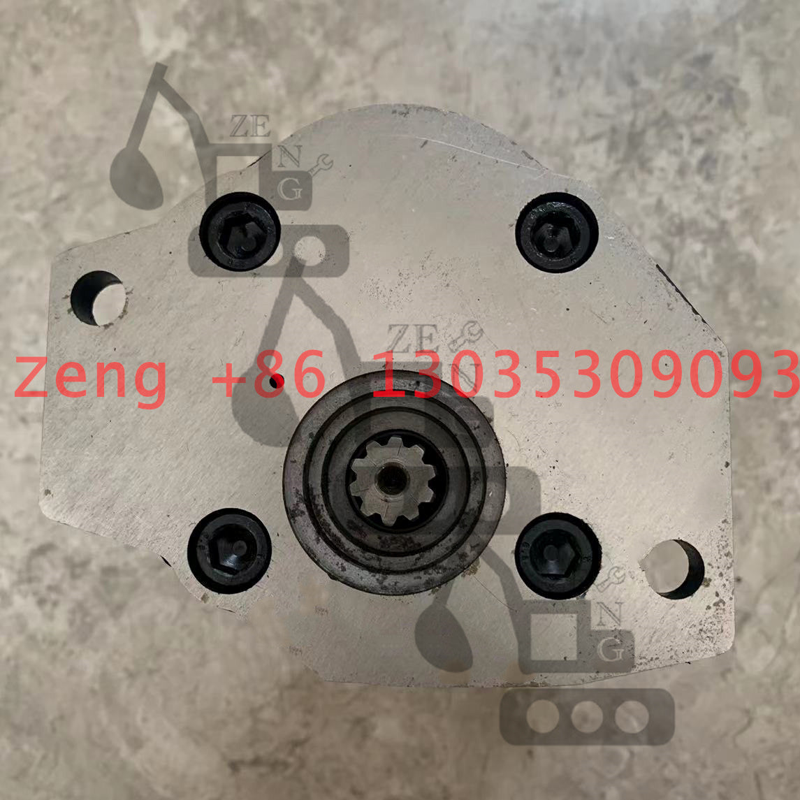 EX75 SH75 hydraulic pump gear pump pilot pump