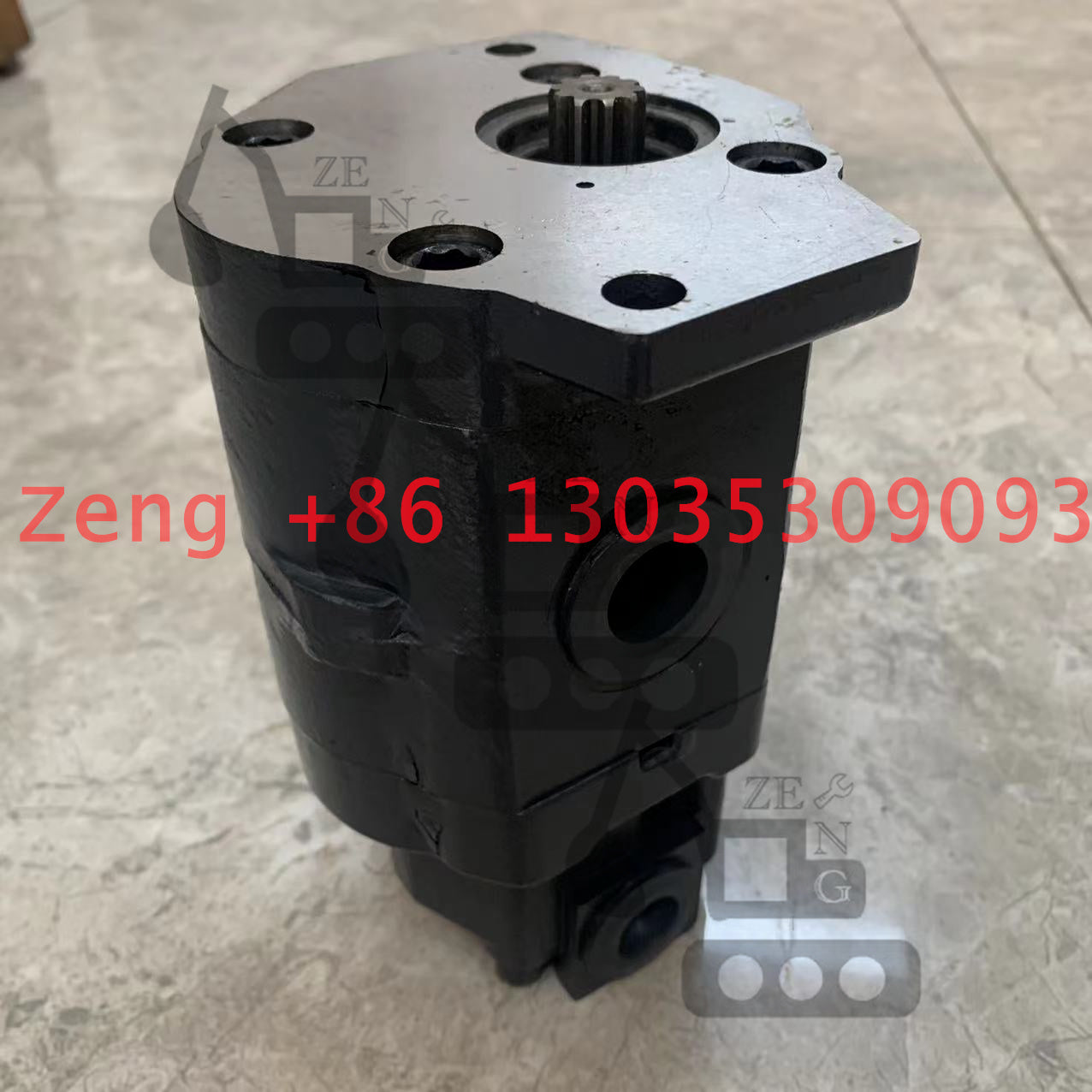 EX75 SH75 hydraulic pump gear pump pilot pump